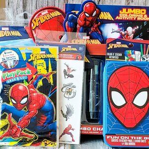 Spiderman Gift Bundle for Kids Toys & Activies for Bdays, Easter, All Occasions